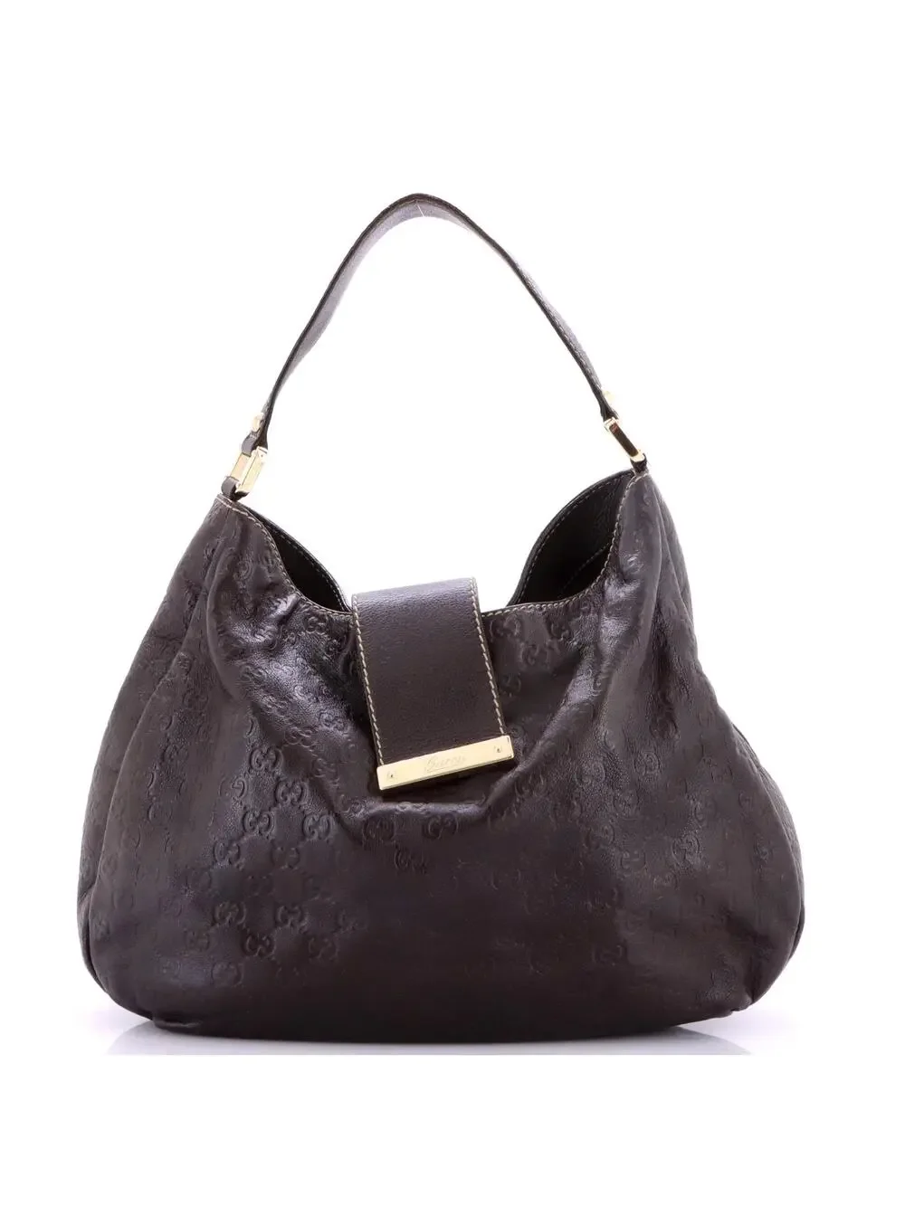 New Ladies Web Hobo Guccissima Leather #334808G11B